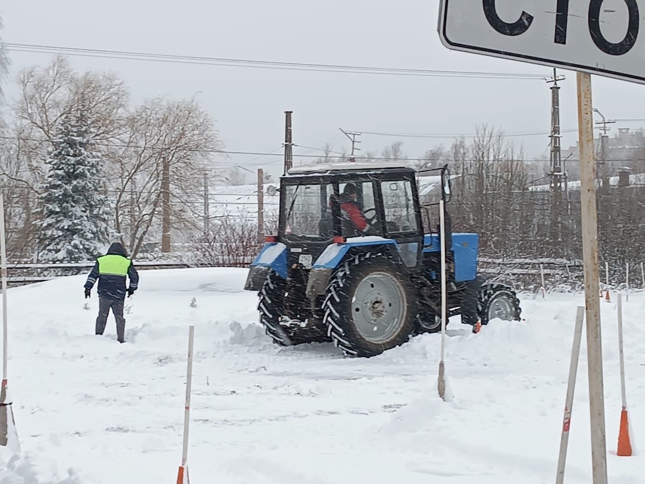 Сдать экзамен на трактор